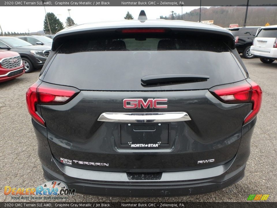 2020 GMC Terrain SLE AWD Graphite Gray Metallic / Jet Black Photo #6