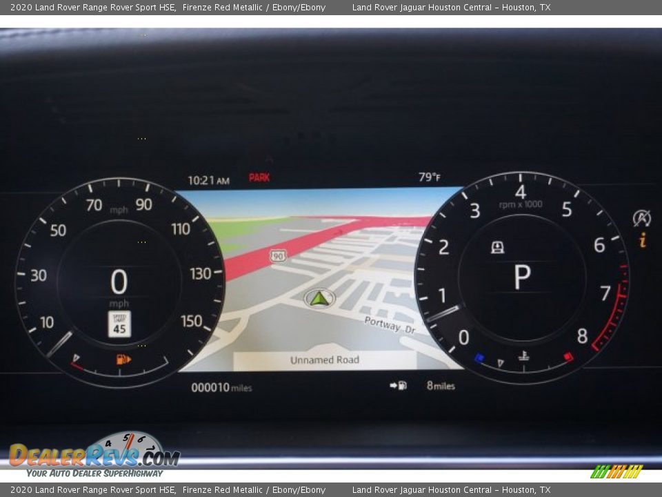 2020 Land Rover Range Rover Sport HSE Firenze Red Metallic / Ebony/Ebony Photo #13