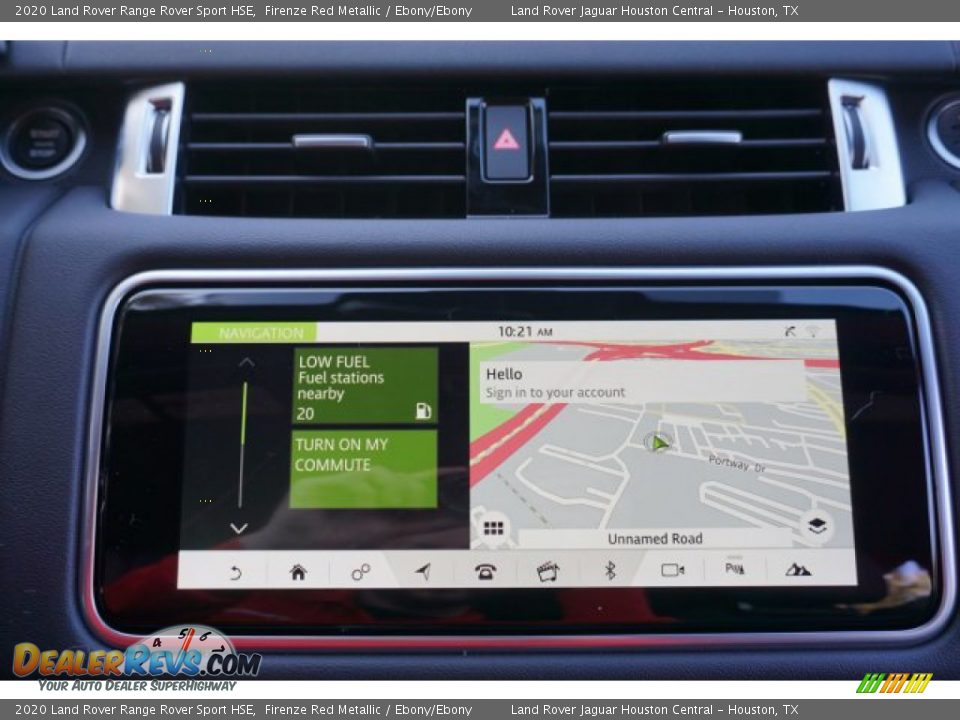 2020 Land Rover Range Rover Sport HSE Firenze Red Metallic / Ebony/Ebony Photo #14