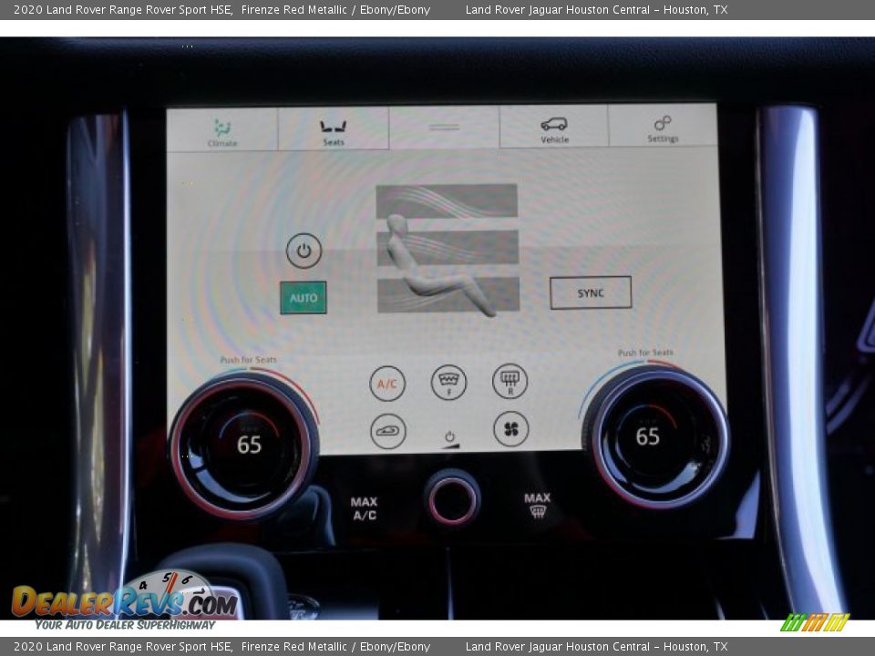 2020 Land Rover Range Rover Sport HSE Firenze Red Metallic / Ebony/Ebony Photo #16
