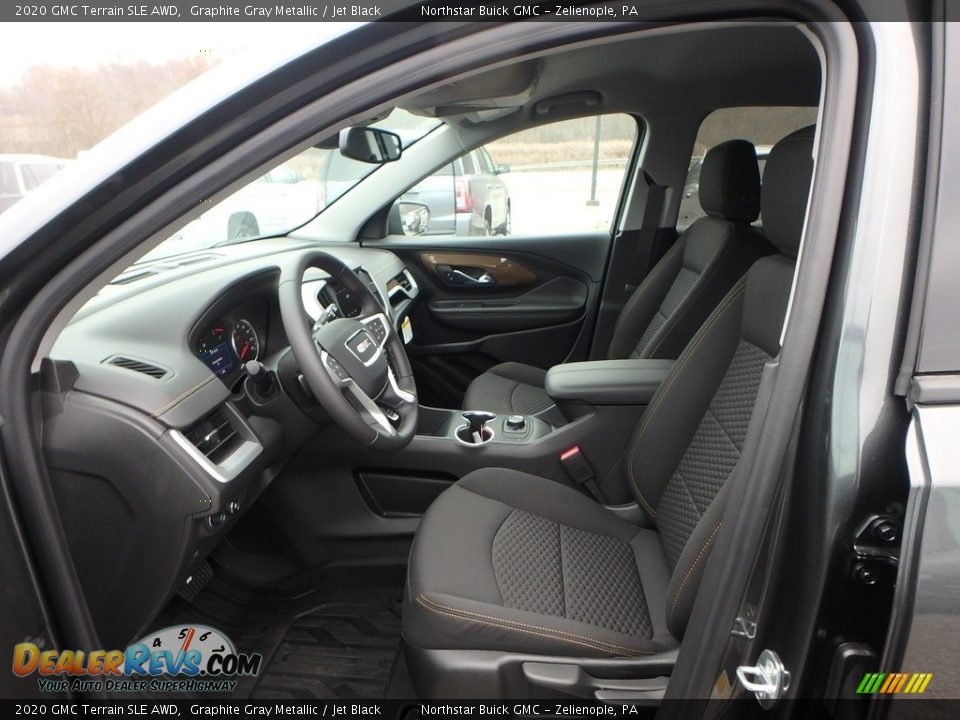 2020 GMC Terrain SLE AWD Graphite Gray Metallic / Jet Black Photo #12