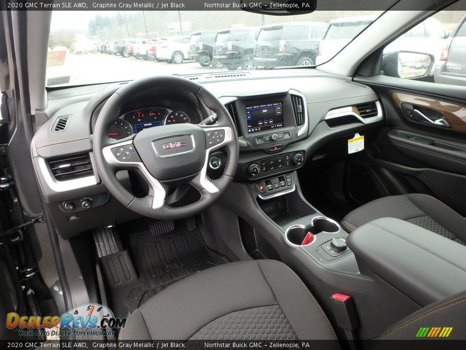 2020 GMC Terrain SLE AWD Graphite Gray Metallic / Jet Black Photo #14