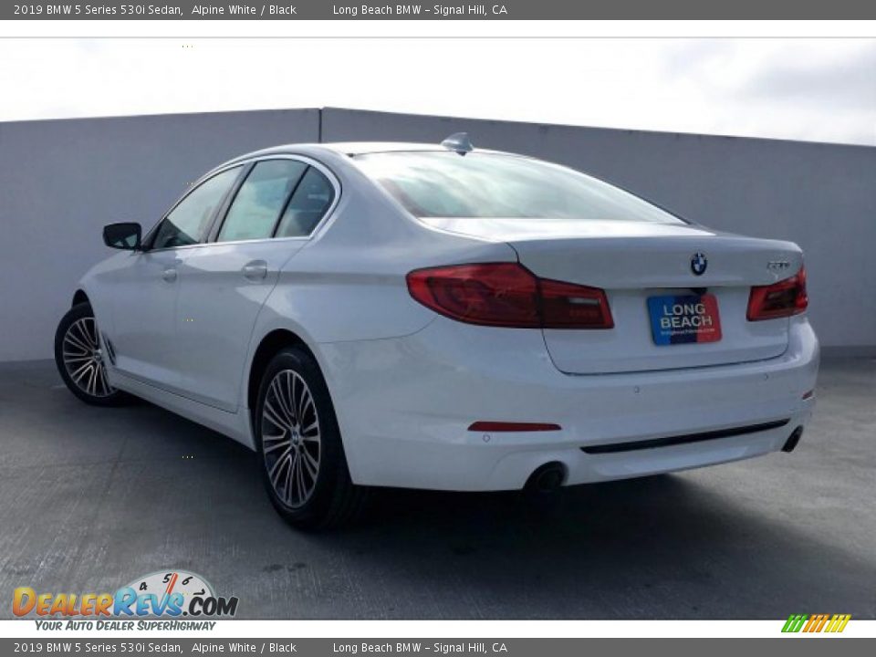 2019 BMW 5 Series 530i Sedan Alpine White / Black Photo #2