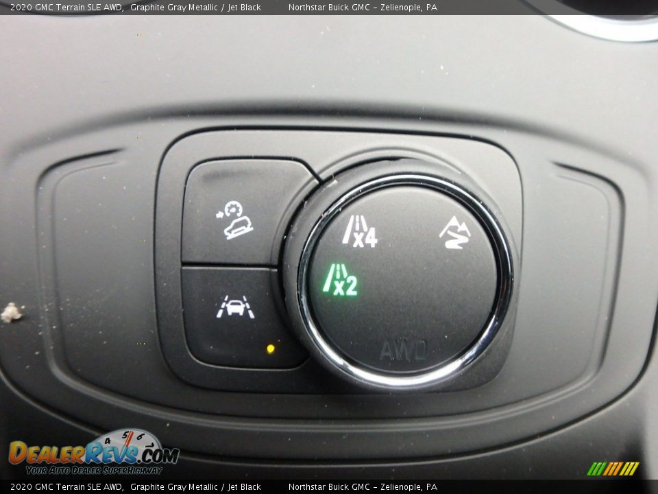 2020 GMC Terrain SLE AWD Graphite Gray Metallic / Jet Black Photo #17