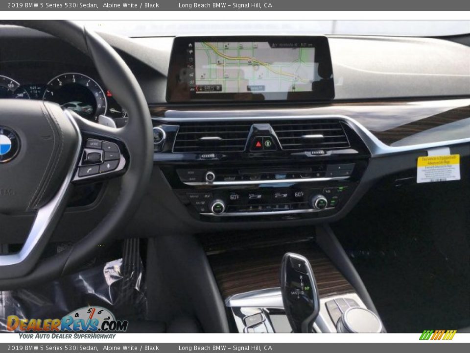 2019 BMW 5 Series 530i Sedan Alpine White / Black Photo #5