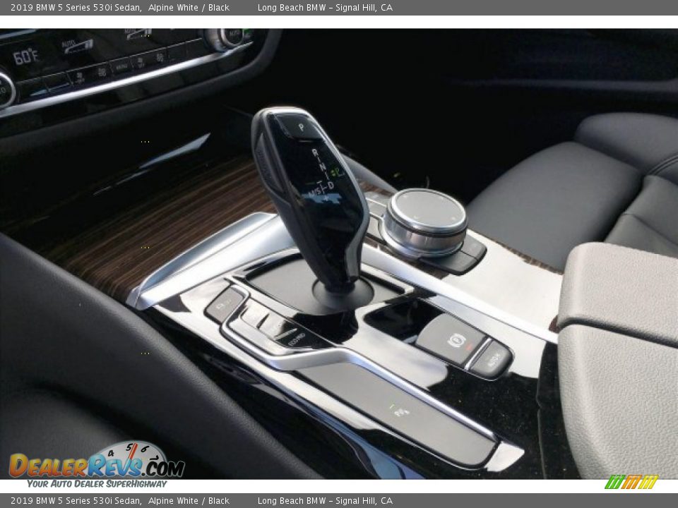 2019 BMW 5 Series 530i Sedan Alpine White / Black Photo #6