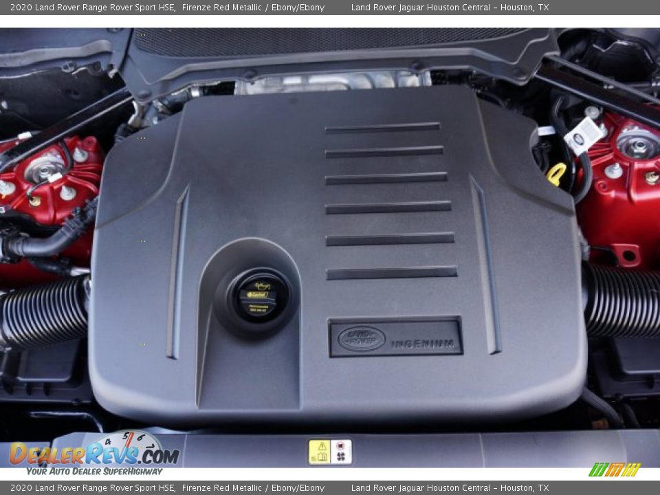2020 Land Rover Range Rover Sport HSE Firenze Red Metallic / Ebony/Ebony Photo #31