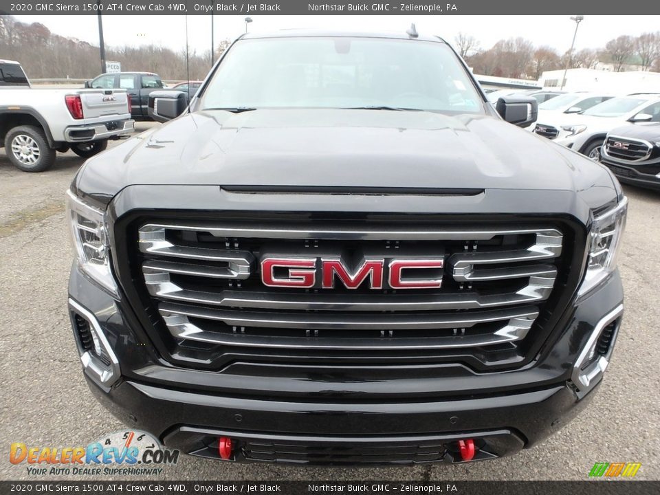 2020 GMC Sierra 1500 AT4 Crew Cab 4WD Onyx Black / Jet Black Photo #2