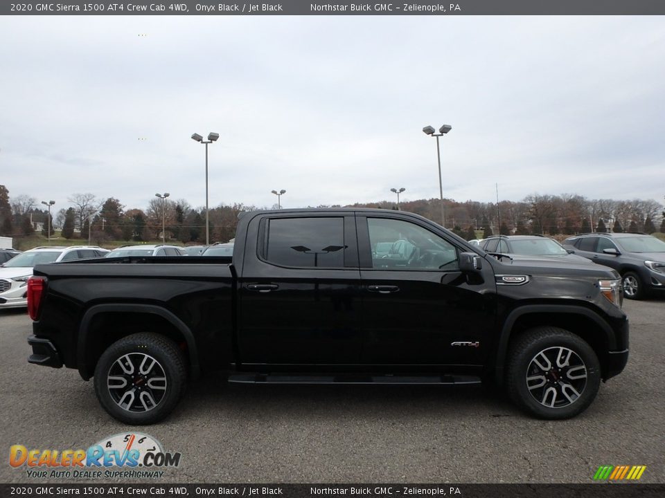 2020 GMC Sierra 1500 AT4 Crew Cab 4WD Onyx Black / Jet Black Photo #4