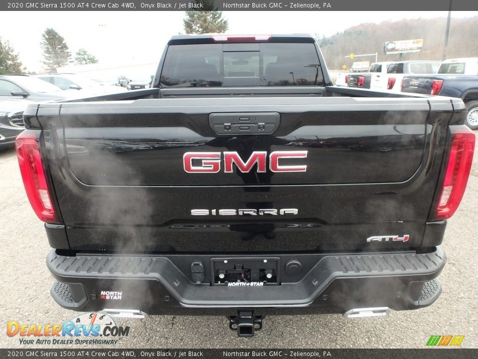 2020 GMC Sierra 1500 AT4 Crew Cab 4WD Onyx Black / Jet Black Photo #6