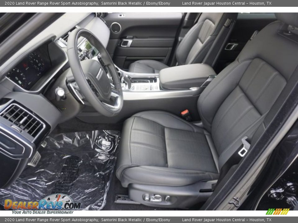 2020 Land Rover Range Rover Sport Autobiography Santorini Black Metallic / Ebony/Ebony Photo #11