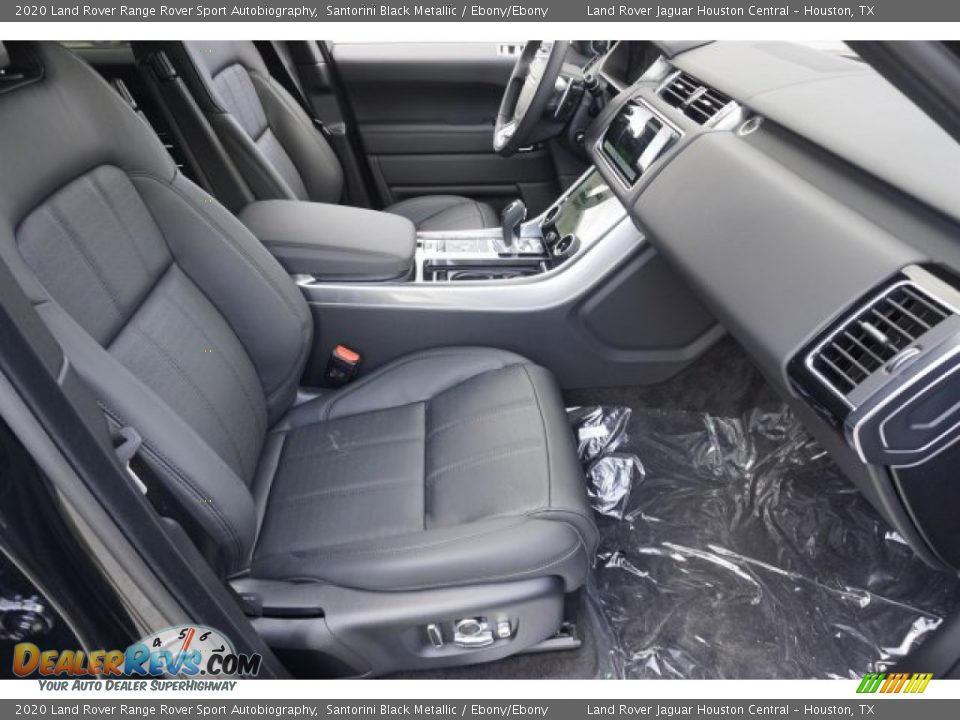 2020 Land Rover Range Rover Sport Autobiography Santorini Black Metallic / Ebony/Ebony Photo #12