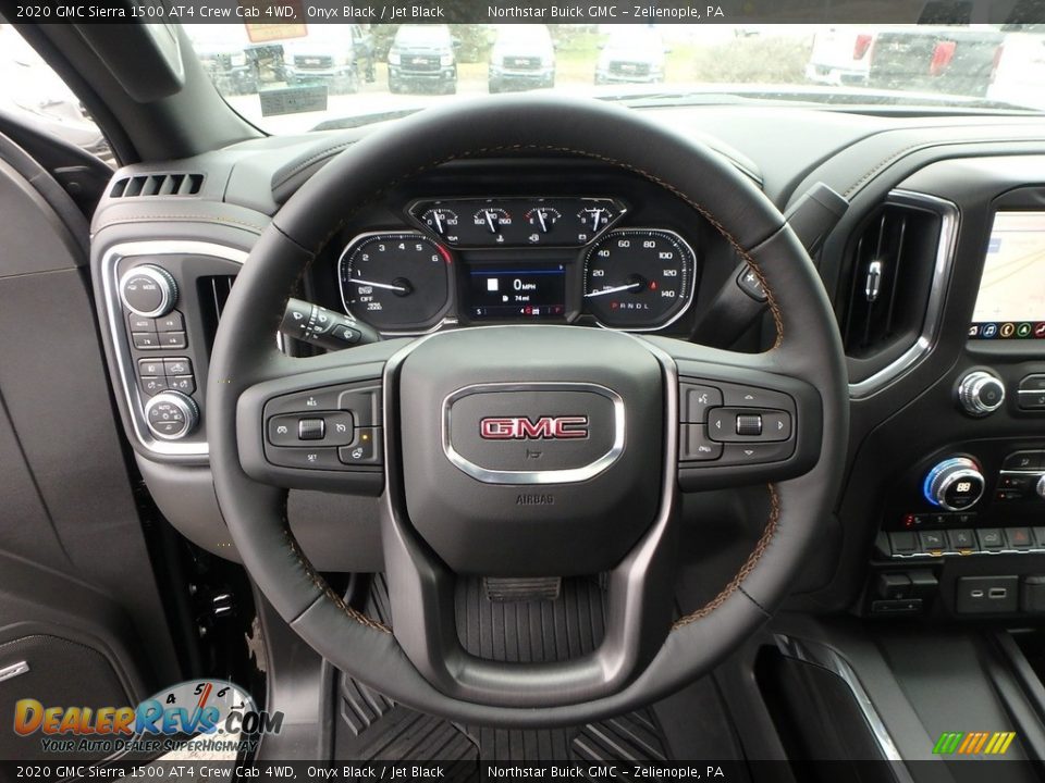 2020 GMC Sierra 1500 AT4 Crew Cab 4WD Steering Wheel Photo #16