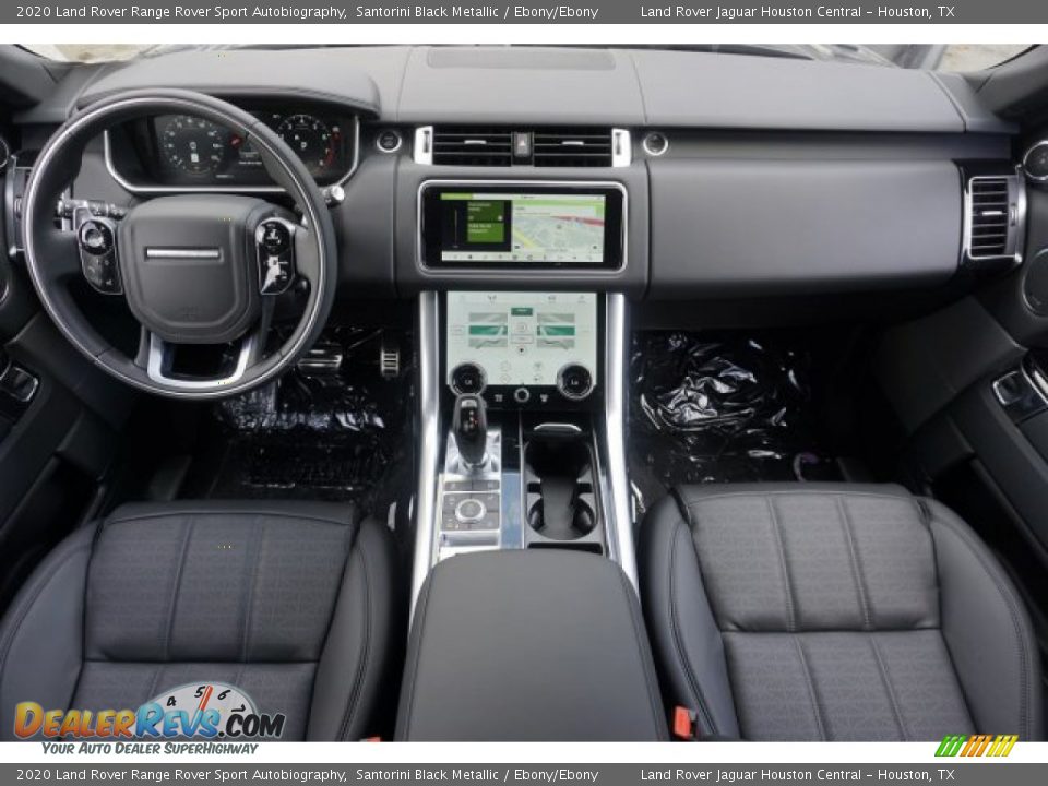 2020 Land Rover Range Rover Sport Autobiography Santorini Black Metallic / Ebony/Ebony Photo #25