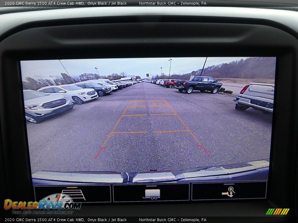 2020 GMC Sierra 1500 AT4 Crew Cab 4WD Onyx Black / Jet Black Photo #19