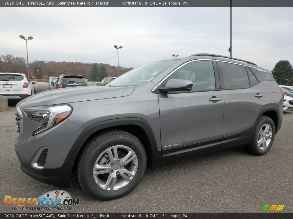 2020 GMC Terrain SLE AWD Satin Steel Metallic / Jet Black Photo #1