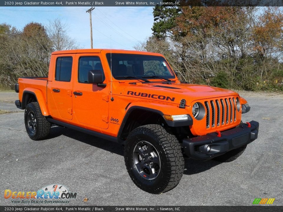 2020 Jeep Gladiator Rubicon 4x4 Punk'n Metallic / Black Photo #4