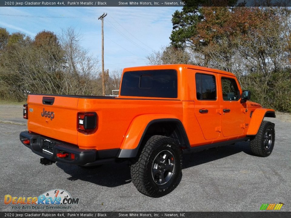 2020 Jeep Gladiator Rubicon 4x4 Punk'n Metallic / Black Photo #6