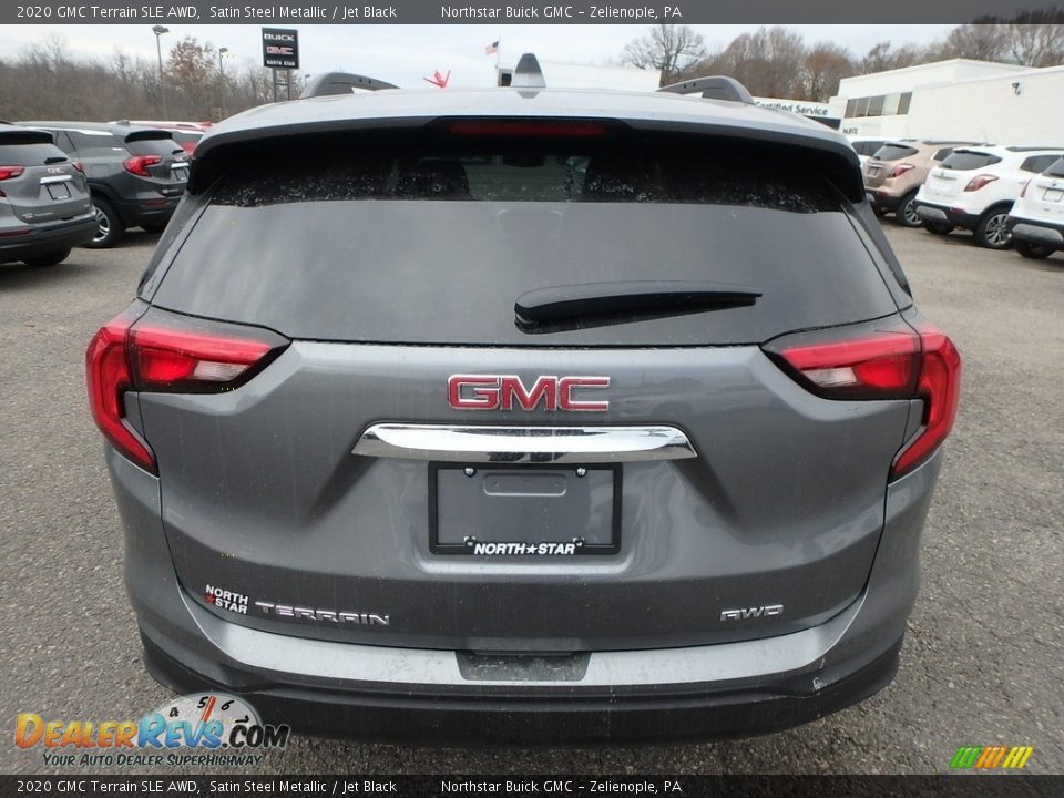 2020 GMC Terrain SLE AWD Satin Steel Metallic / Jet Black Photo #6