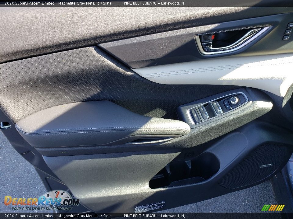 2020 Subaru Ascent Limited Magnetite Gray Metallic / Slate Photo #8