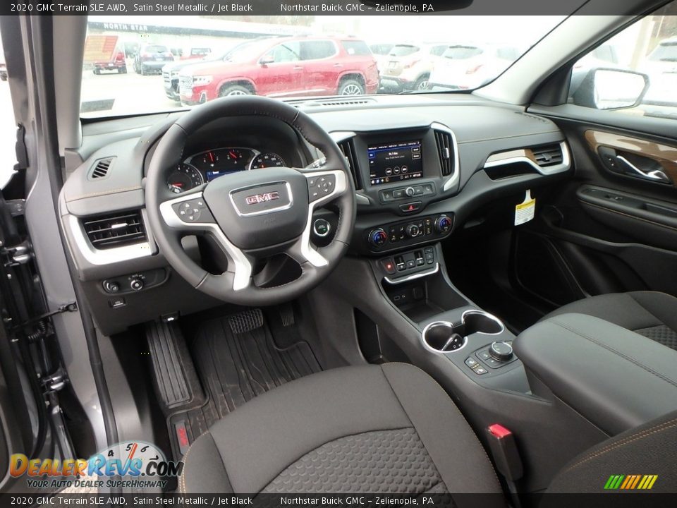 2020 GMC Terrain SLE AWD Satin Steel Metallic / Jet Black Photo #15