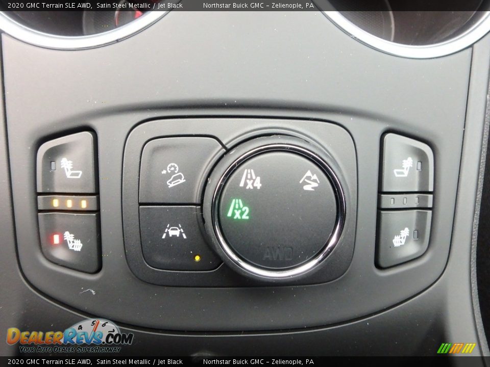 2020 GMC Terrain SLE AWD Satin Steel Metallic / Jet Black Photo #17