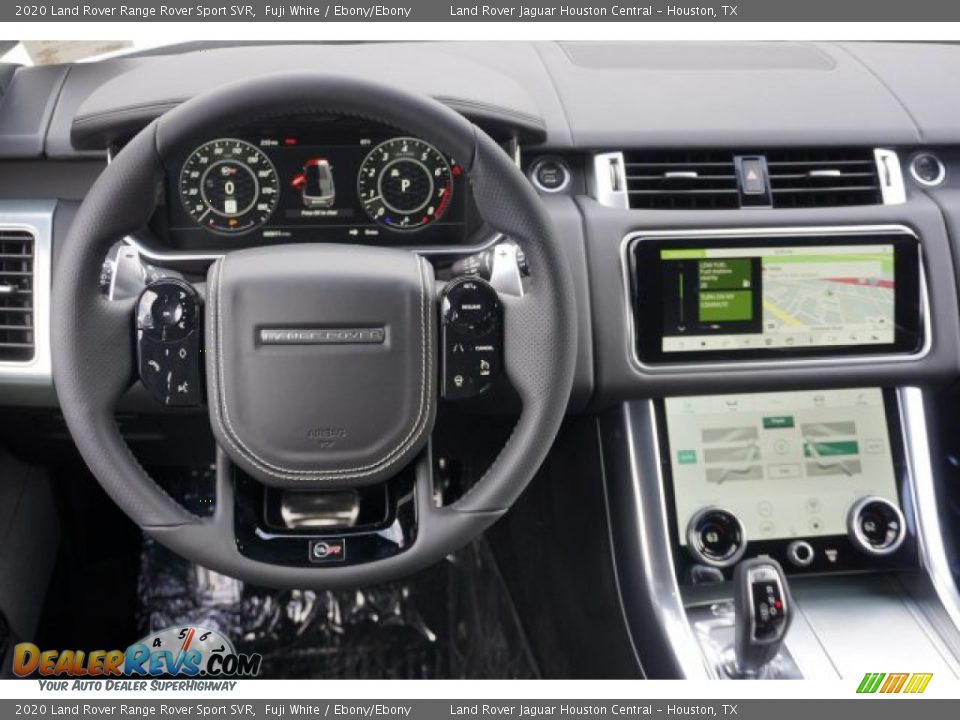 Dashboard of 2020 Land Rover Range Rover Sport SVR Photo #26