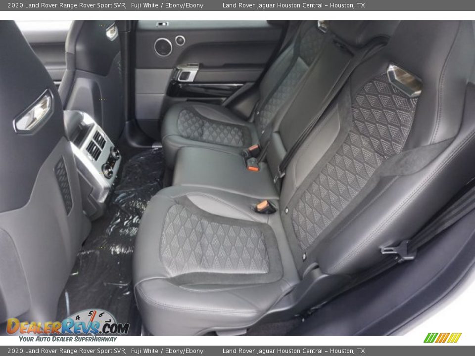 Rear Seat of 2020 Land Rover Range Rover Sport SVR Photo #28