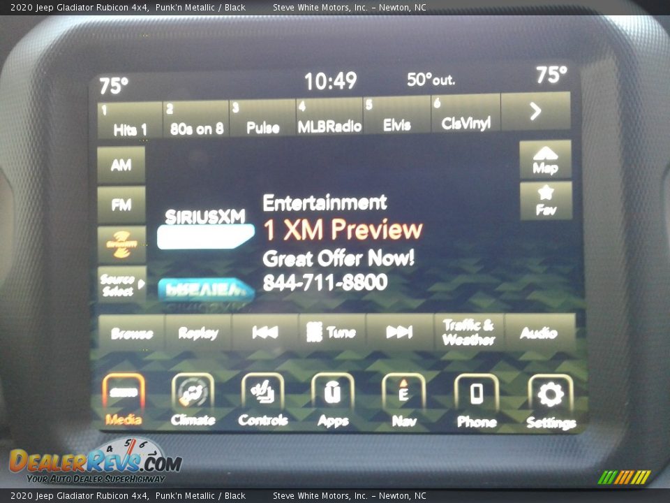 2020 Jeep Gladiator Rubicon 4x4 Punk'n Metallic / Black Photo #20