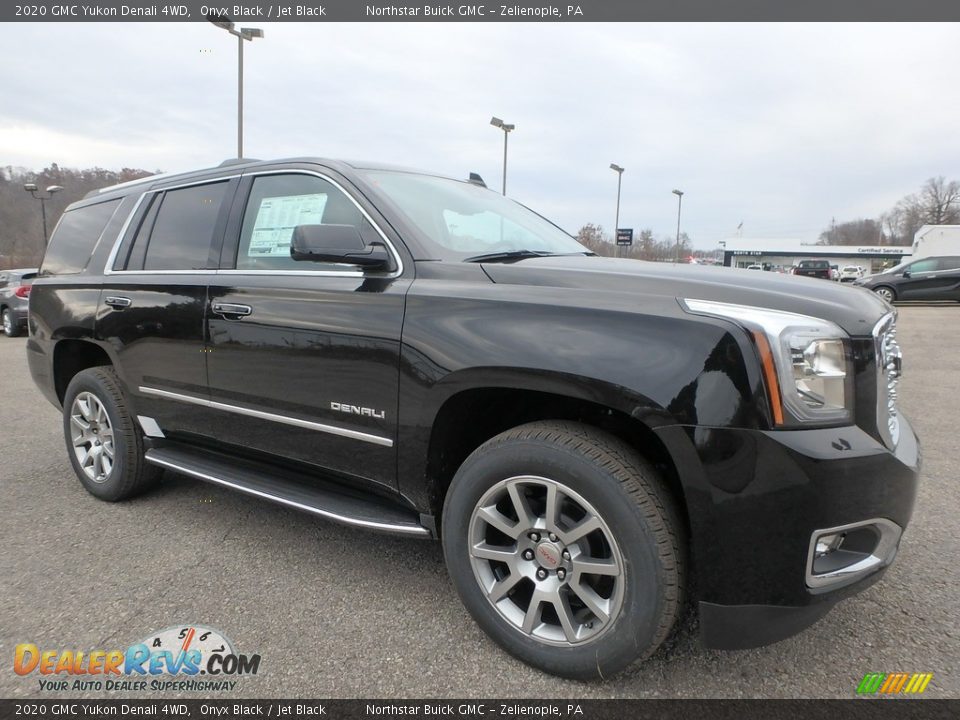 Onyx Black 2020 GMC Yukon Denali 4WD Photo #3