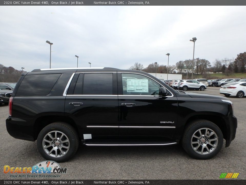 2020 GMC Yukon Denali 4WD Onyx Black / Jet Black Photo #4