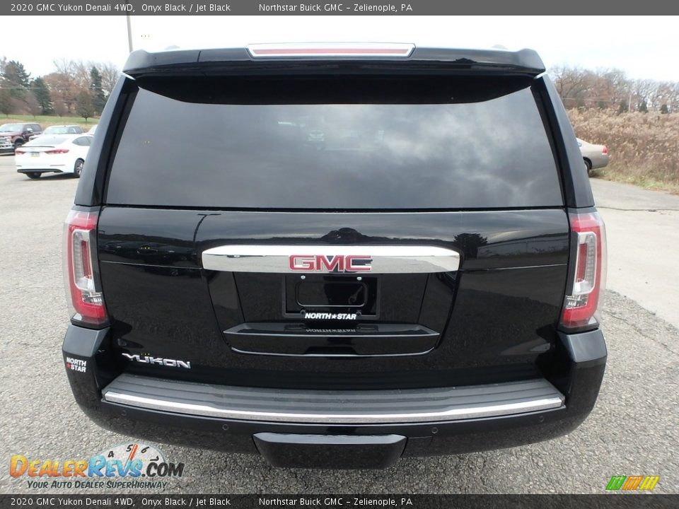 2020 GMC Yukon Denali 4WD Onyx Black / Jet Black Photo #6