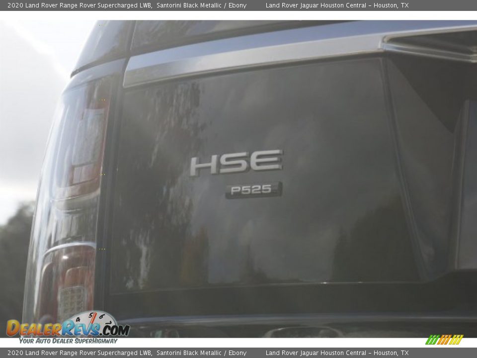 2020 Land Rover Range Rover Supercharged LWB Santorini Black Metallic / Ebony Photo #10