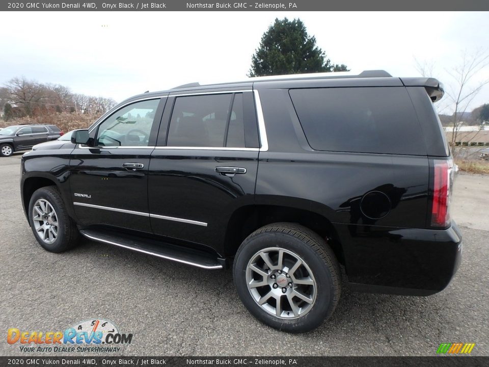 2020 GMC Yukon Denali 4WD Onyx Black / Jet Black Photo #8