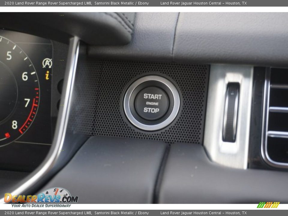2020 Land Rover Range Rover Supercharged LWB Santorini Black Metallic / Ebony Photo #19