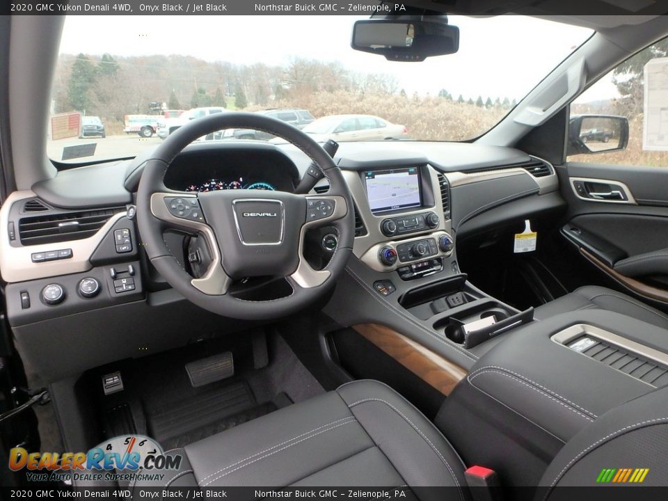 Jet Black Interior - 2020 GMC Yukon Denali 4WD Photo #15