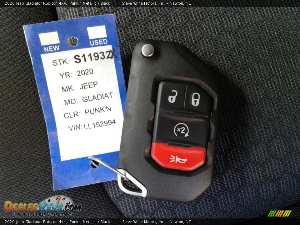 2020 Jeep Gladiator Rubicon 4x4 Punk'n Metallic / Black Photo #32