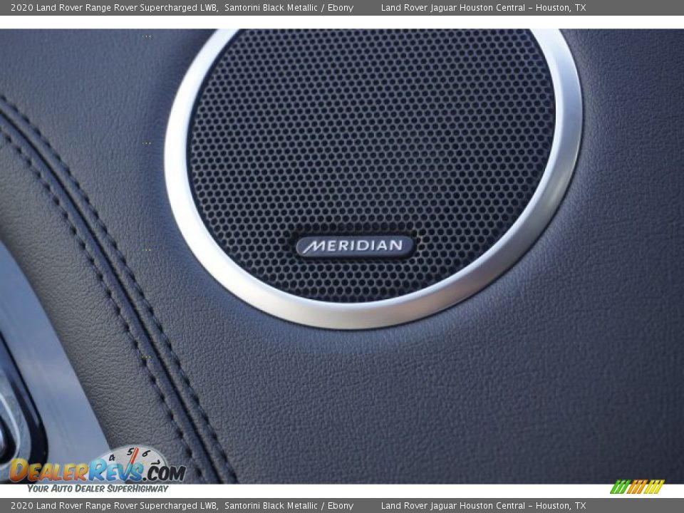 2020 Land Rover Range Rover Supercharged LWB Santorini Black Metallic / Ebony Photo #22
