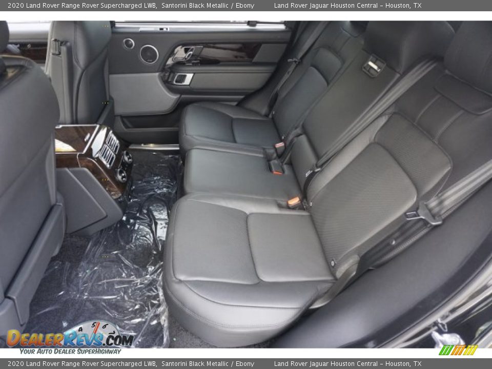 2020 Land Rover Range Rover Supercharged LWB Santorini Black Metallic / Ebony Photo #28