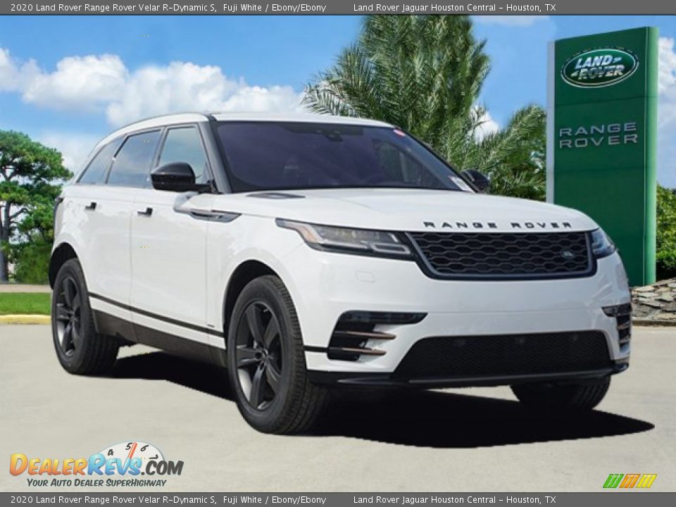 2020 Land Rover Range Rover Velar R-Dynamic S Fuji White / Ebony/Ebony Photo #2
