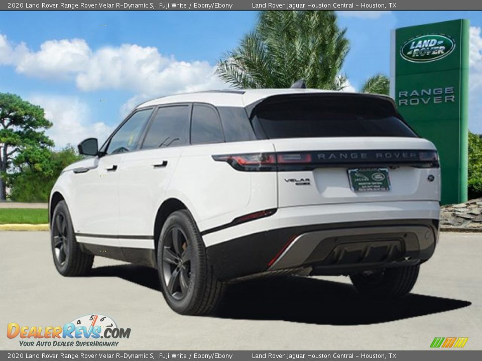 2020 Land Rover Range Rover Velar R-Dynamic S Fuji White / Ebony/Ebony Photo #4