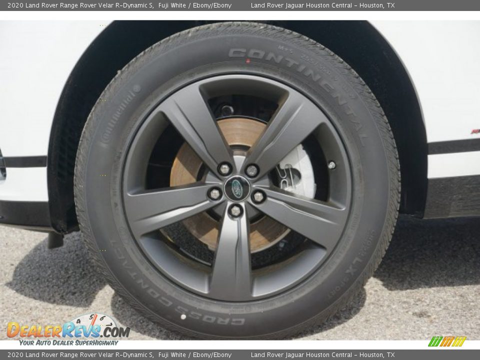 2020 Land Rover Range Rover Velar R-Dynamic S Fuji White / Ebony/Ebony Photo #8