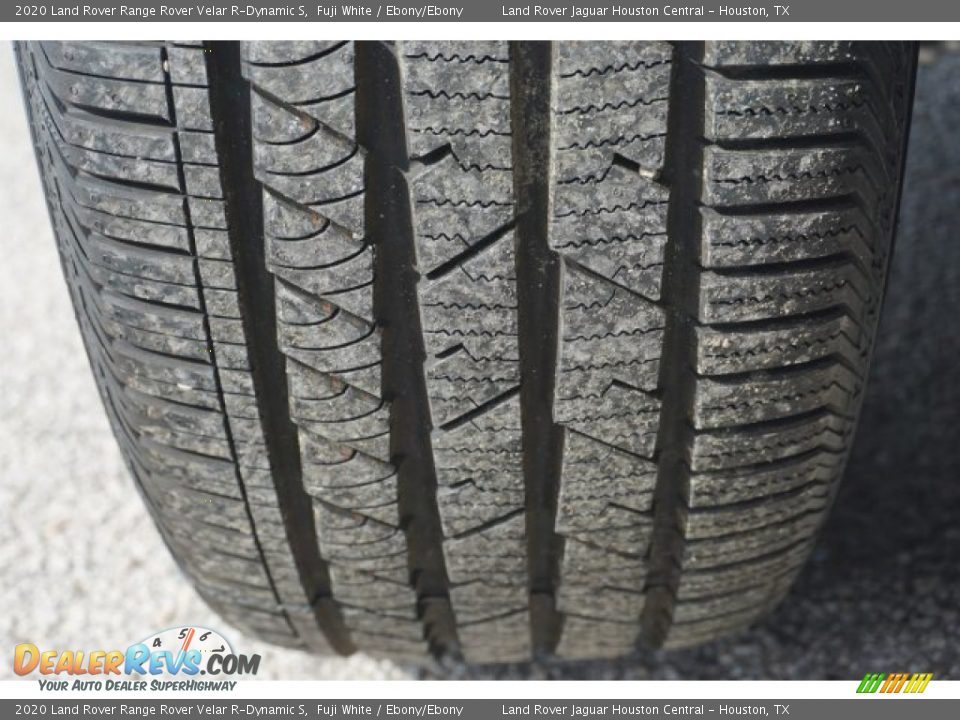 2020 Land Rover Range Rover Velar R-Dynamic S Fuji White / Ebony/Ebony Photo #9