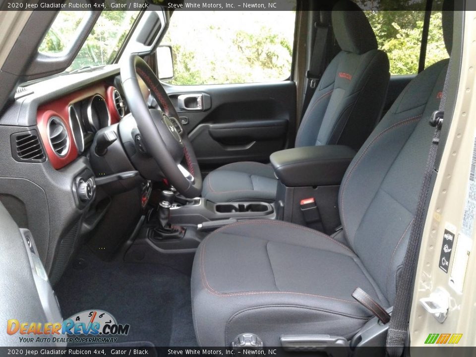 Front Seat of 2020 Jeep Gladiator Rubicon 4x4 Photo #10