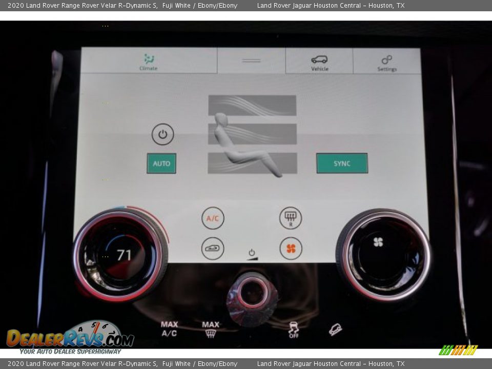 2020 Land Rover Range Rover Velar R-Dynamic S Fuji White / Ebony/Ebony Photo #16