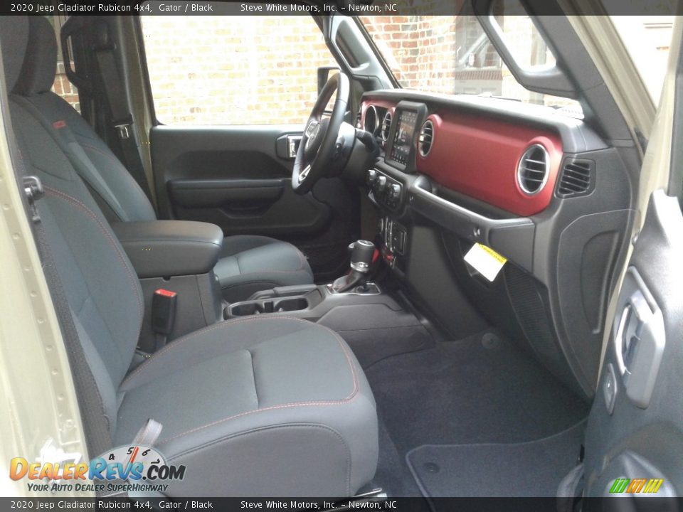 2020 Jeep Gladiator Rubicon 4x4 Gator / Black Photo #14