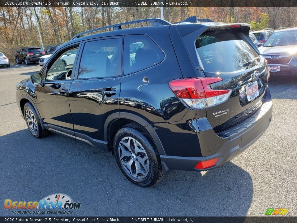 2020 Subaru Forester 2.5i Premium Crystal Black Silica / Black Photo #4