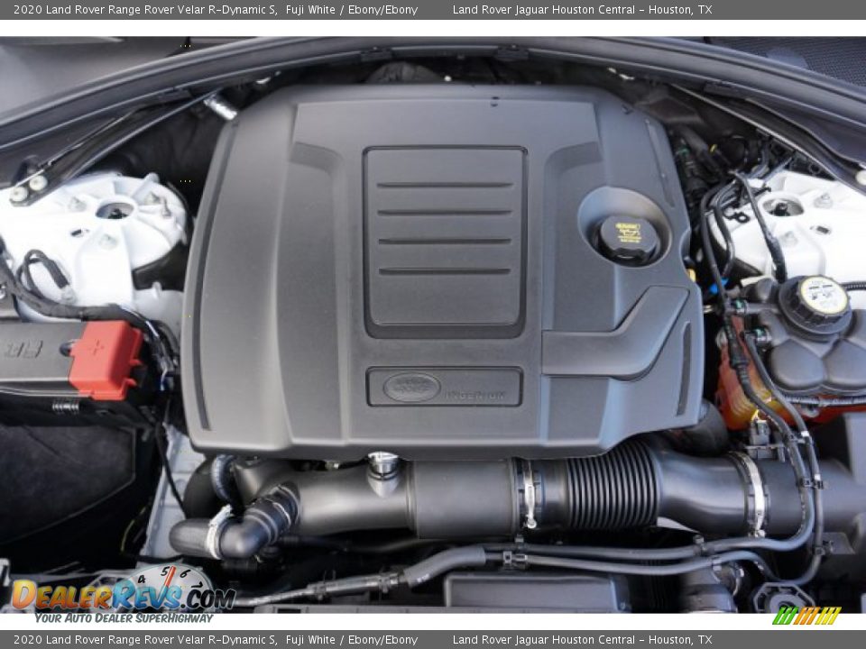 2020 Land Rover Range Rover Velar R-Dynamic S Fuji White / Ebony/Ebony Photo #31