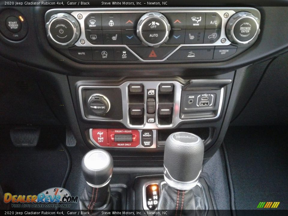 2020 Jeep Gladiator Rubicon 4x4 Gator / Black Photo #26