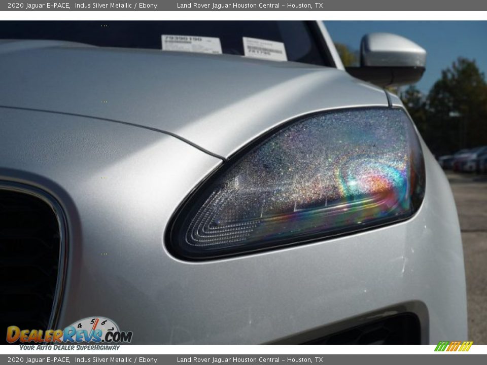 2020 Jaguar E-PACE Indus Silver Metallic / Ebony Photo #7